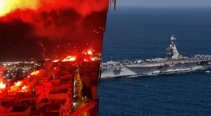 До Ізраїлю прямує найбільший авіаносець США, перший літак з допомогою вже прибув - ЗМІ