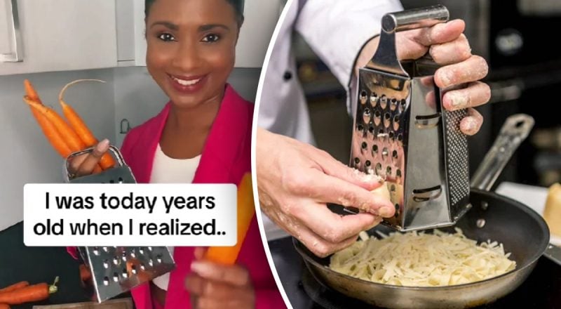 Вы всю жизнь пользовались теркой неправильно: блогер показала одну хитрость