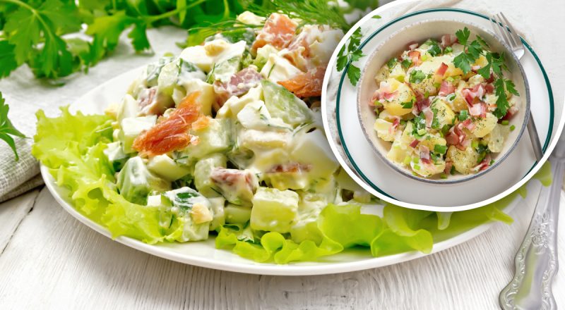 На столе и капли не останется: это самый любимый салат всех мужчин - рецепт