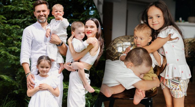 Тимур и Инна Мирошниченко крестили приемного сына - первые кадры с таинства