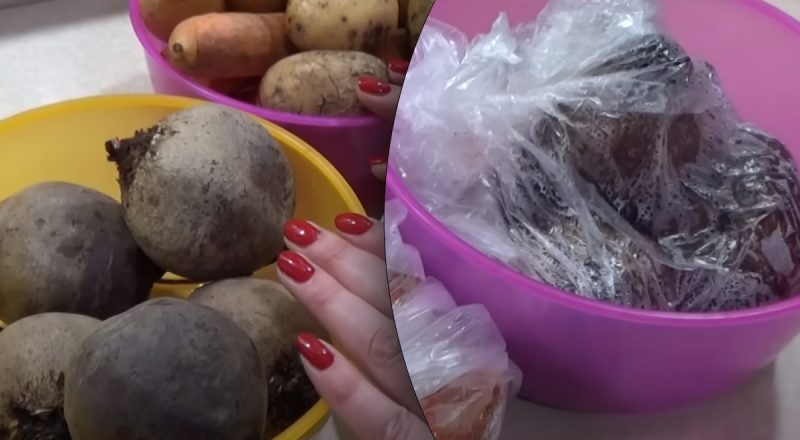 Свекла будет готова за 10 минут: женщина показала, как варить овощи без кастрюли