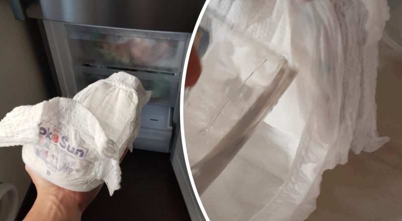 Дивно, але геніально: навіщо люди заморожують памперс