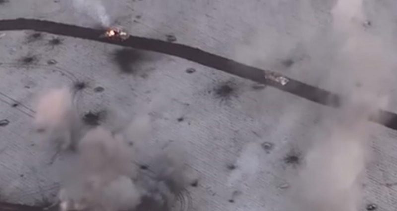 Бійці ЗСУ потужно розбили колону військ РФ, яка йшла на прорив у Донецькій області