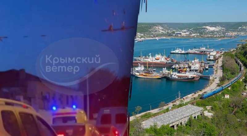 В Севастополе мощные выстрелы: колонна скорых поехала в военный госпиталь