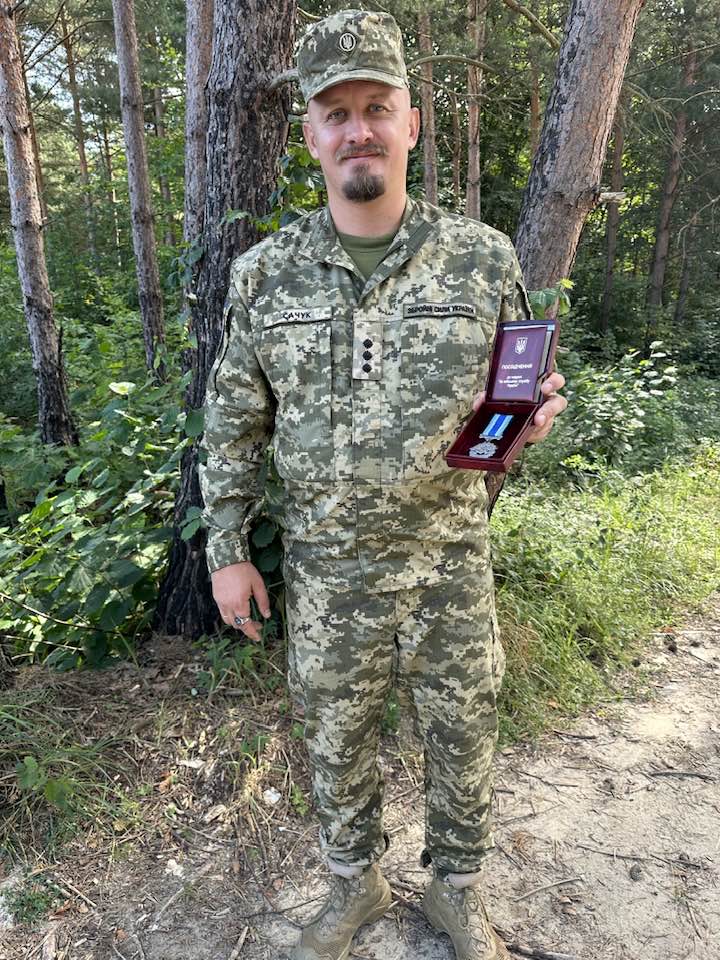 Артем Сачук був нагороджений медаллю Артем Сачук був нагороджений медаллю