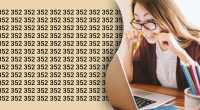 Только самые внимательные найдут число 362 среди 352: сложная оптическая иллюзия