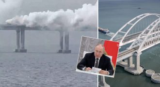 На Крымском мосту - дымовая завеса, оккупанты в панике: что происходит