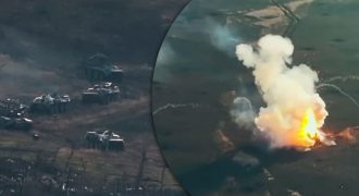 Мощный удар ВСУ под Авдеевкой: бронеколонну РФ взорвали вместе с десантом