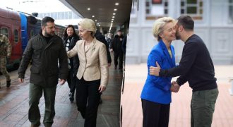 Урсула фон дер Ляйен прибыла в Киев и выступит в Раде