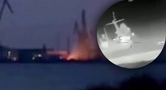 "Три прилета по центру": в ВМС сообщили детали удара по кораблю РФ