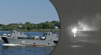 В Крыму уничтожены десантные катера РФ: в разведке раскрыли подробности