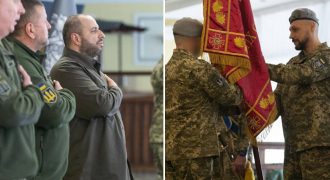 Умеров представил нового командующего ССО: Хоренко передал боевое знамя
