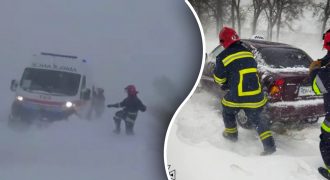 В Одесской области - снежный Апокалипсис: перекрыта важная трасса