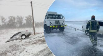 В трех областях Украины из-за снегопада погибли люди - МВД