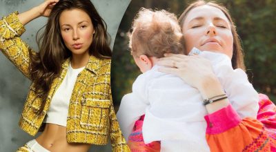 Олена Ющенко з сином