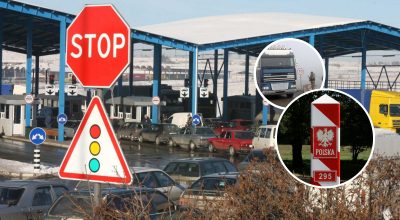 У Польщі знову 'заблокували' рух вантажівок: що сталося У Польщі знову 'заблокували' рух вантажівок: що сталося