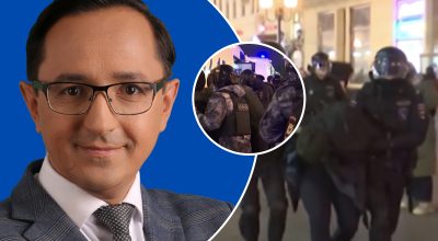 Валерій Клочок, протести в Росії Валерій Клочок, протести в Росії