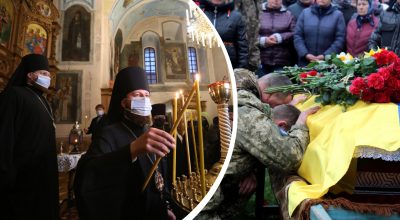 священик, похорон військового священик, похорон військового