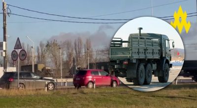 Сунеться ціла колона з Воронежа: окупанти перекидають з РФ більше техніки на фронт