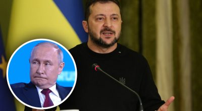 Зеленський, Путін