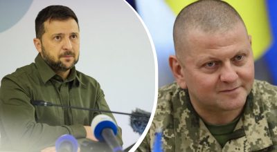 Зеленський, Залужний