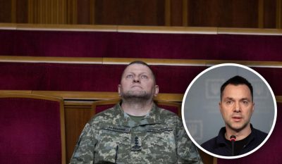 Арестович заявил, что без него Залужный не стал бы главнокомандующим ВСУ