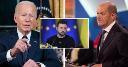 У Байдена и Шольца открестились от заявлений о принуждении Зеленского к переговорам с РФ