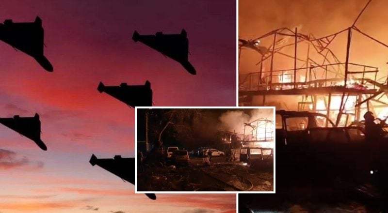РФ атакувала 10 областей за допомогою 40 "шахедів": Зеленський розповів про нічний обстріл