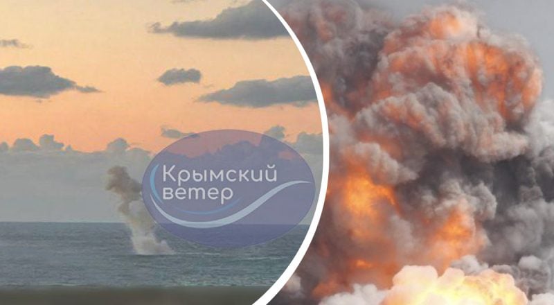 Жесткий взрыв и большой столб дыма: в Севастополе произошла мощная "бавовна"