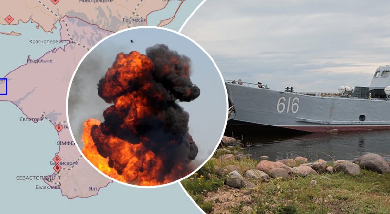 Бойцы ГУР уничтожили два десантных катера РФ в Крыму вместе с экипажем: что известно