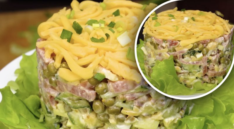 Це серйозний конкурент Олів'є: рецепт розкішного салату Ніжність