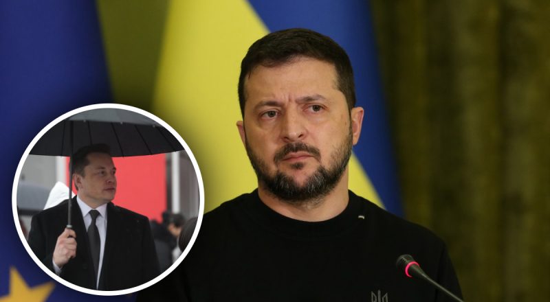 "Зеленский живет в реальности мясника": Илон Маск оскорбил президента Украины