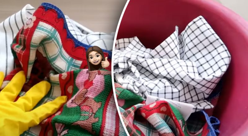 Забудьте о пятнах: как отстирать кухонные полотенца с растительным маслом