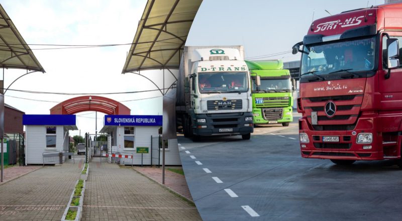 Временный пропуск: Словакия разблокировала движение украинских грузовиков