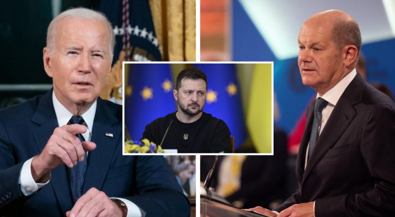 У Байдена і Шольца відхрестилися від заяв про примушування Зеленського до переговорів із РФ