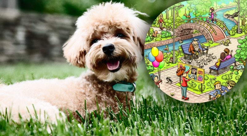 Головоломка для людей із високим IQ: потрібно знайти цуценя за 11 секунд