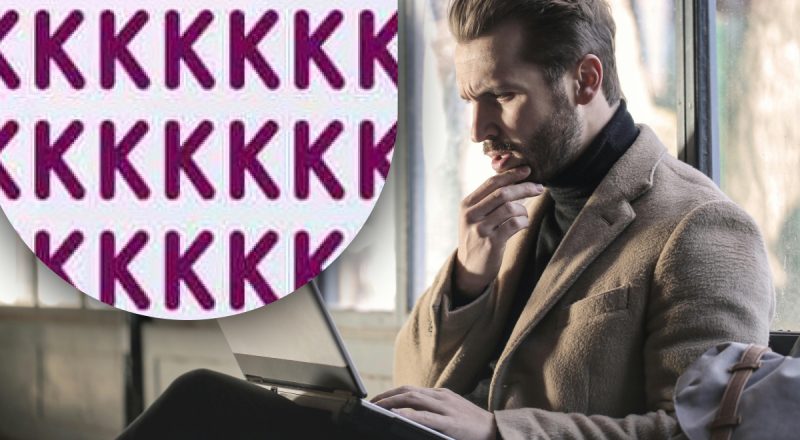 Это настоящий обман зрения: лишь единицы смогут найти букву "Х" на картинке