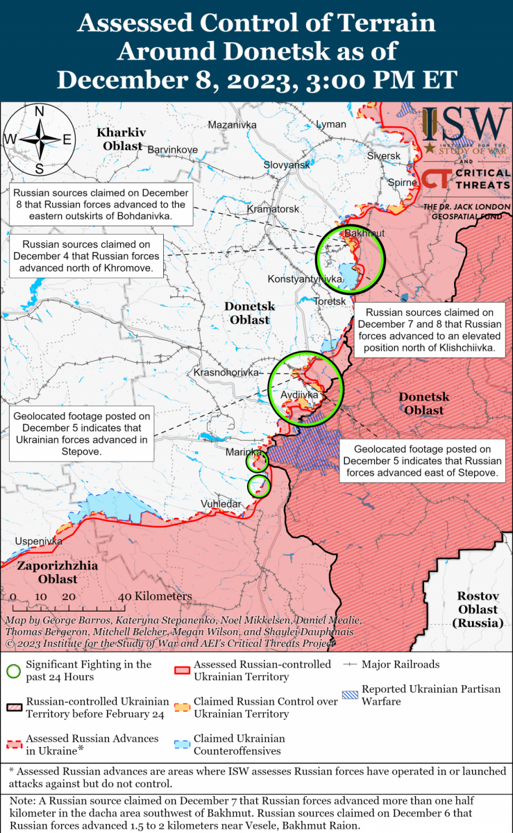 Карти боїв в Донецькій області Карти боїв в Донецькій області