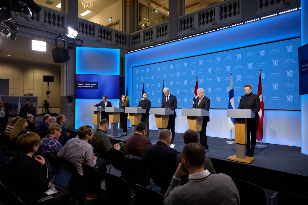 Зустріч Зеленського з лідерами країн Північної Європи