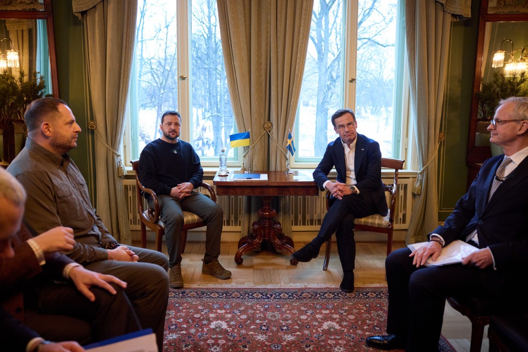 Зустріч Зеленського з лідерами країн Північної Європи