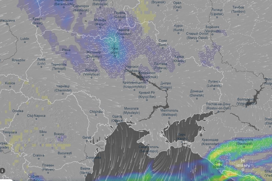 В Україну влітає повітря з Атлантики: прогноз погоди на вихідні