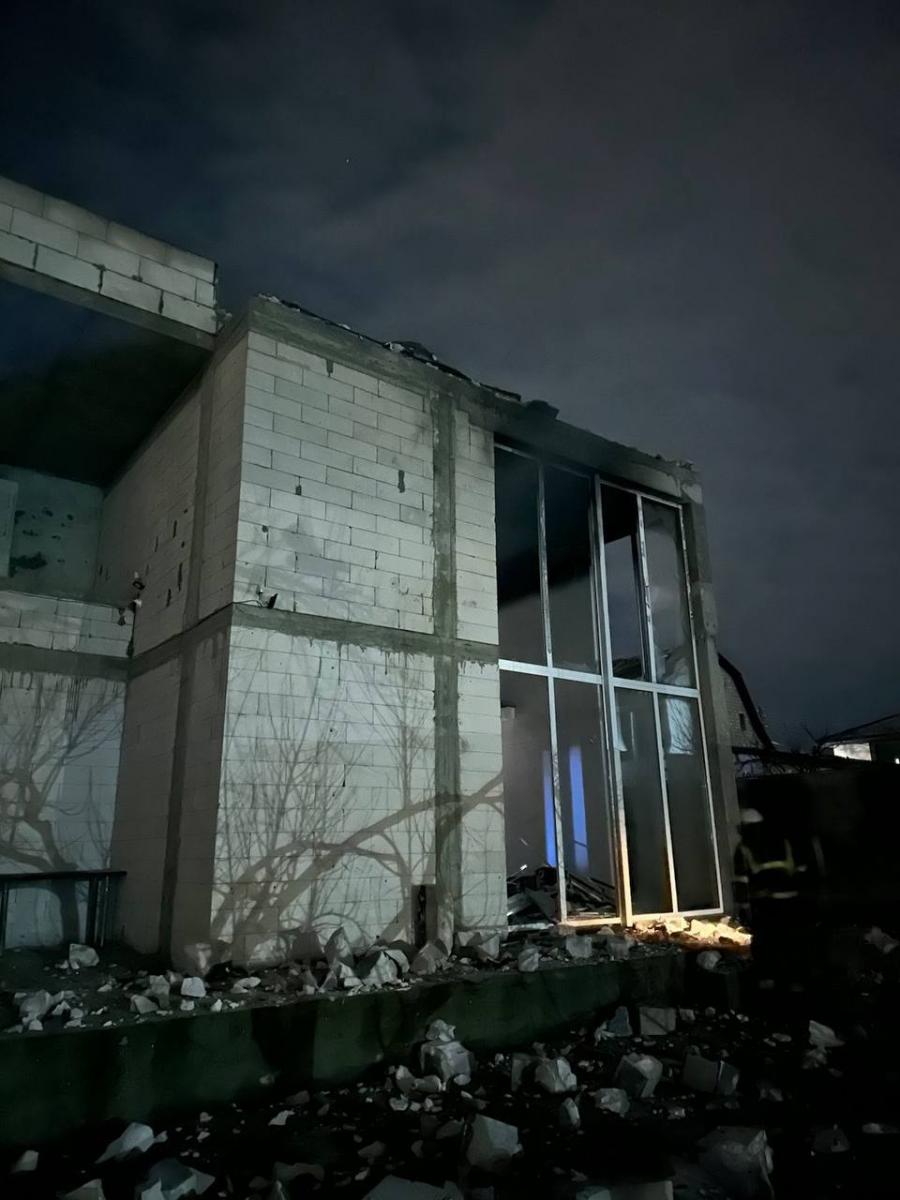 Нічна атака дронів на Київ Нічна атака дронів на Київ