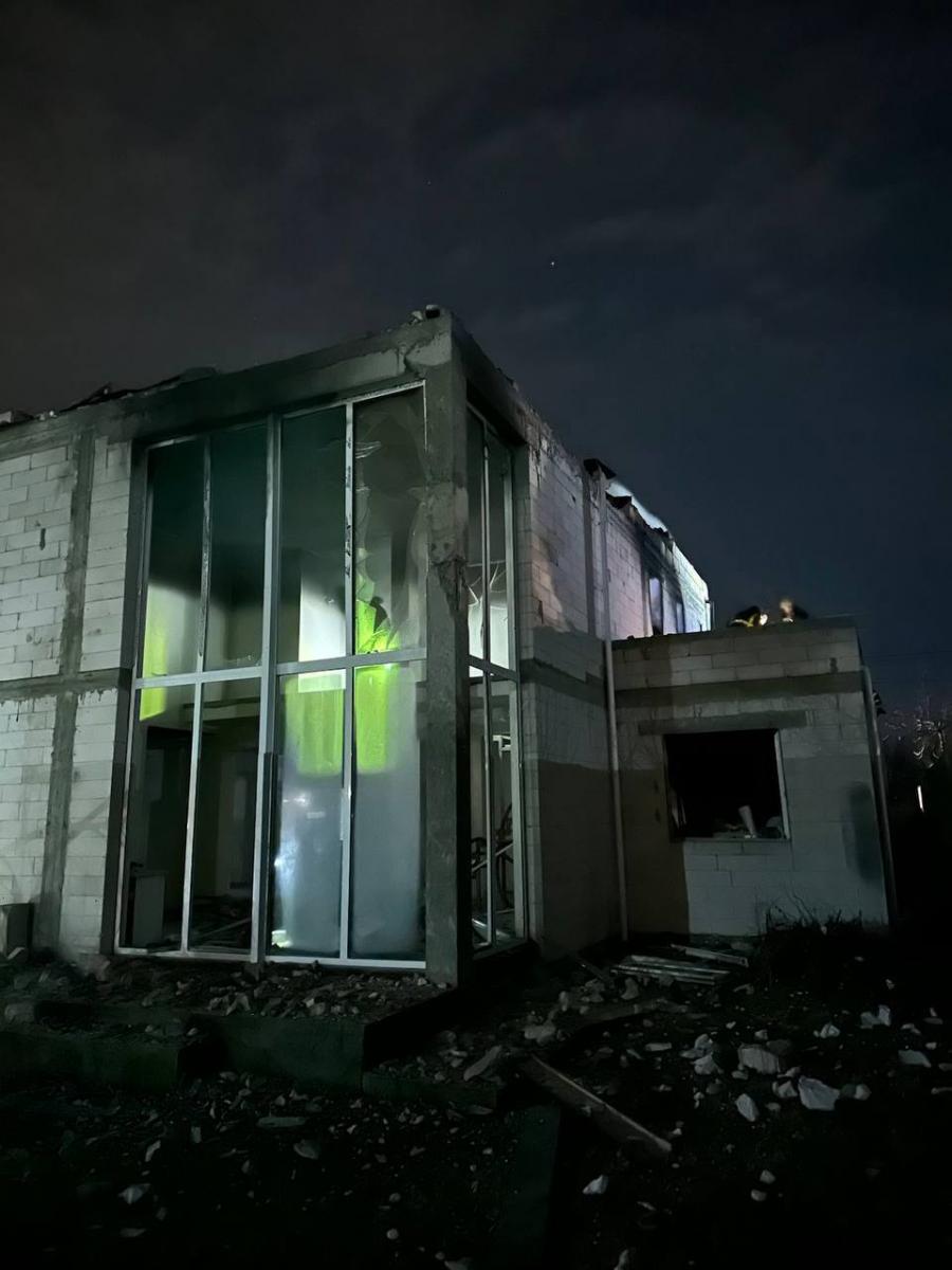 Нічна атака дронів на Київ Нічна атака дронів на Київ