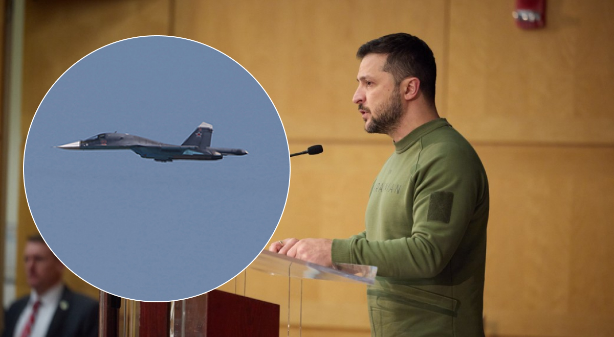 "Важный день": Зеленский рассказал о сбитых российских Су-34