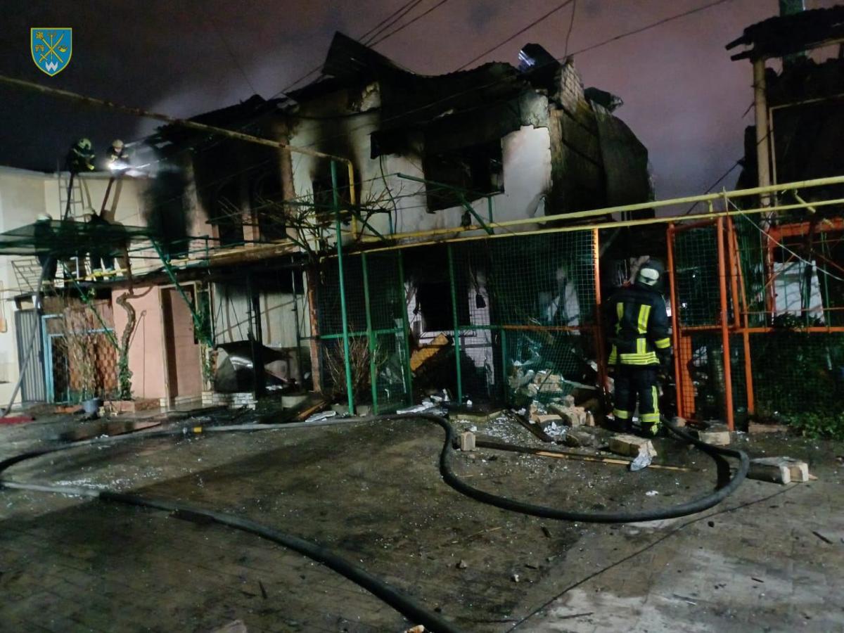 Нічна атака дронів 27 грудня