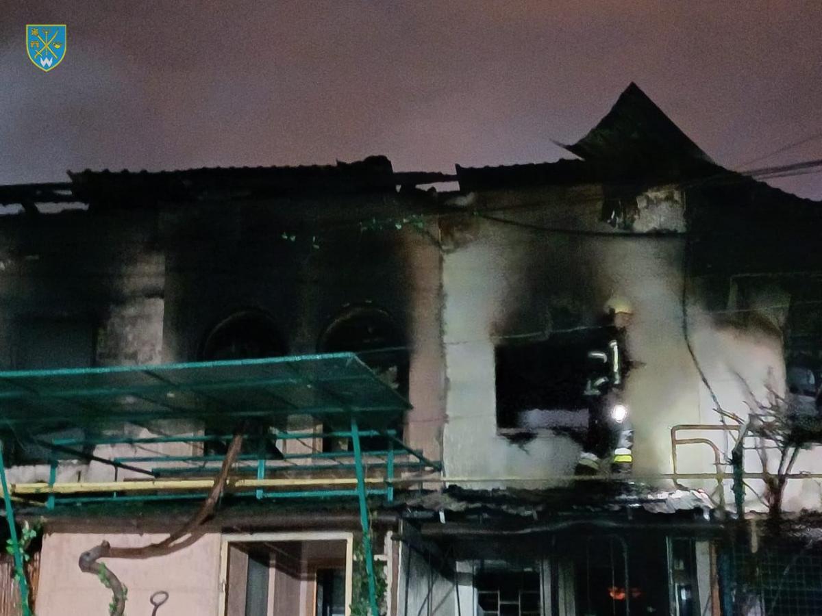 Нічна атака дронів 27 грудня