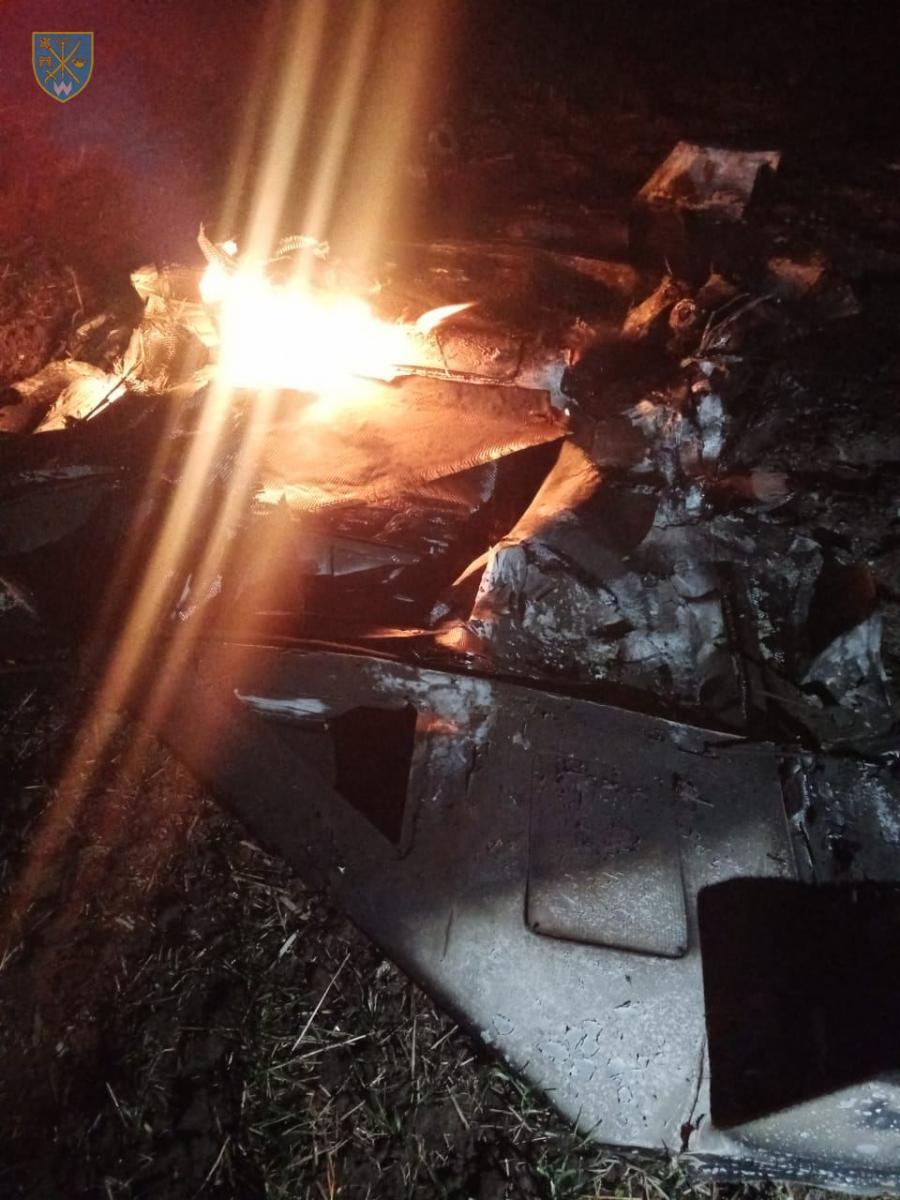 Нічна атака дронів 27 грудня