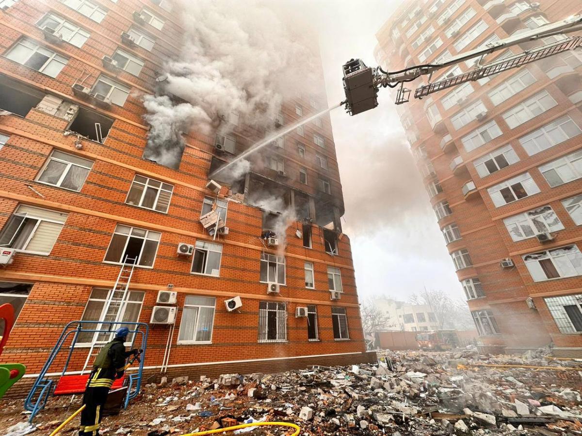 Наслідки ракетного удару РФ по Одесі Наслідки ракетного удару РФ по Одесі