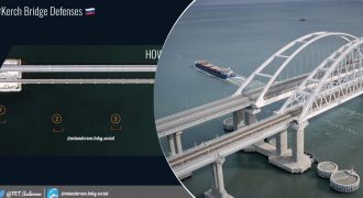 Из семи осталась только одна баржа: шторм полностью разрушил "защиту" Крымского моста