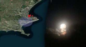 "Взрыв в Киеве видно было": у россиян - истерика из-за удара по "Новочеркасску"